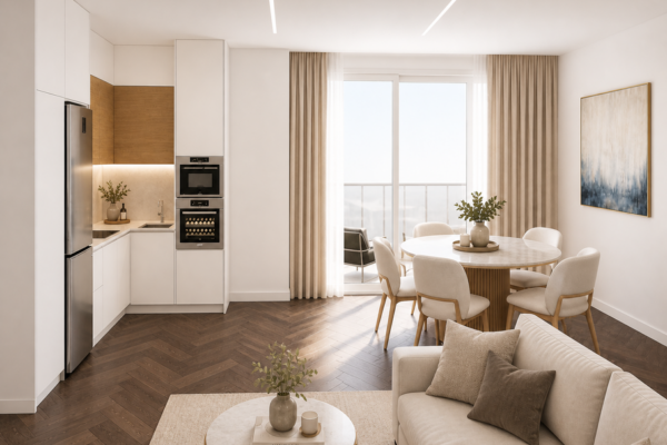 Copia de Kitchen + living